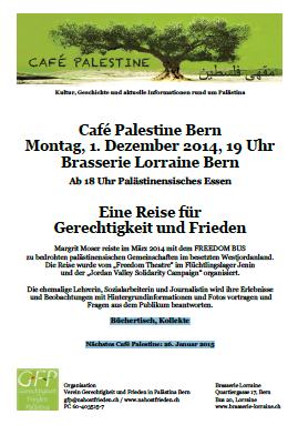 Cafe Palestine Bern 01122014